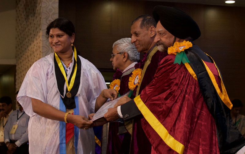 Dr. Sree Prathima (MS) awarded with Gold medal in OBG